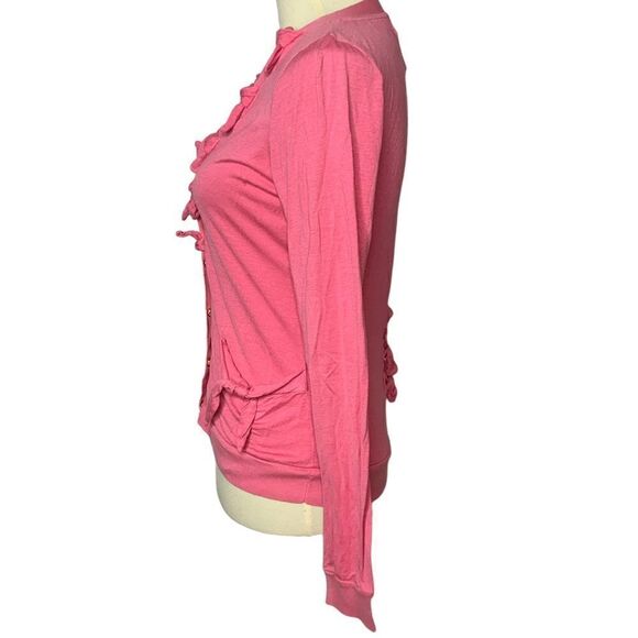 LEIFSDOTTIR for ANTHROPOLOGIE snap front tie details top size XS - Picture 8 of 13